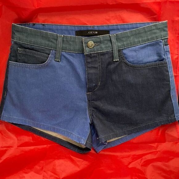 Joe's Jean Shorts Colorblock Color Block Retro  -- Size 27 - Picture 8 of 9